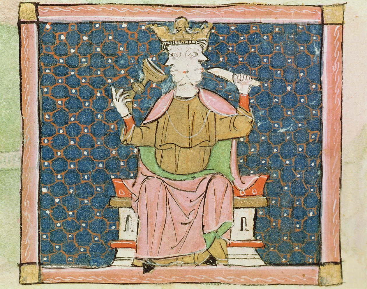 Fol.57v Leden: Janus od Matfre Ermengaut
