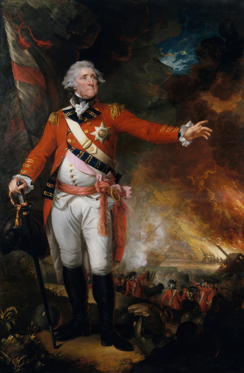 Generál George Eliott, 1790. od Mather Brown