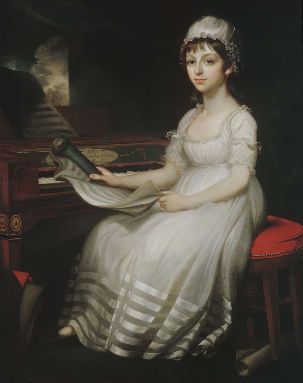 Portrét mladé ženy, 1801. od Mather Brown