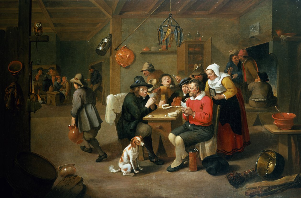 Hráči karet od Matheus van Helmont