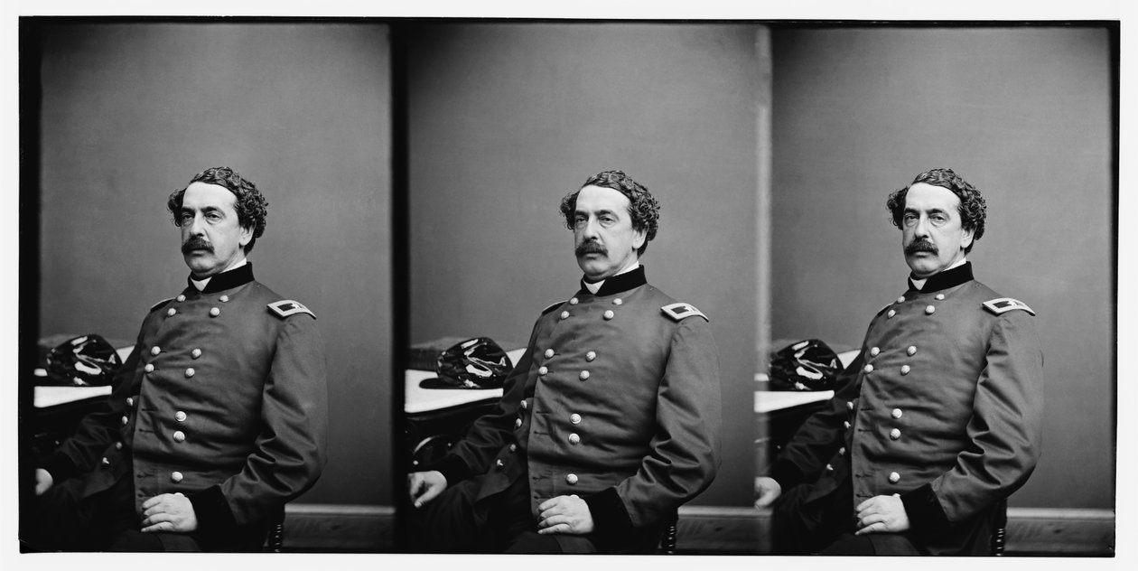 odboru brig. Gen. Abner Doubleday, počátek roku 1862 od Mathew B. Brady