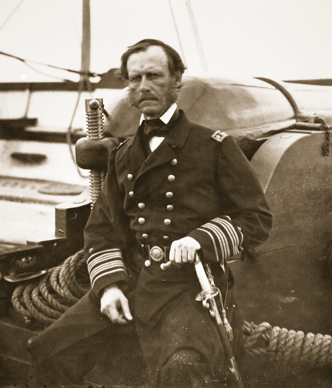 Admirál John A. Dahlgren (fotorytina) od Mathew B. Brady