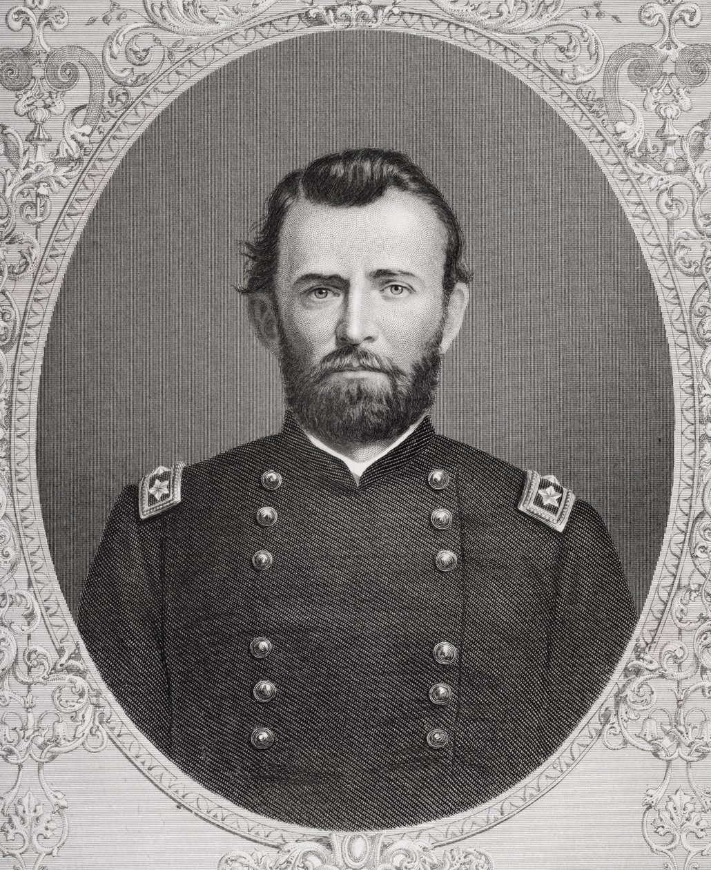 Portrét Ulyssese S. Granta (1822-85) od Mathew B. Brady