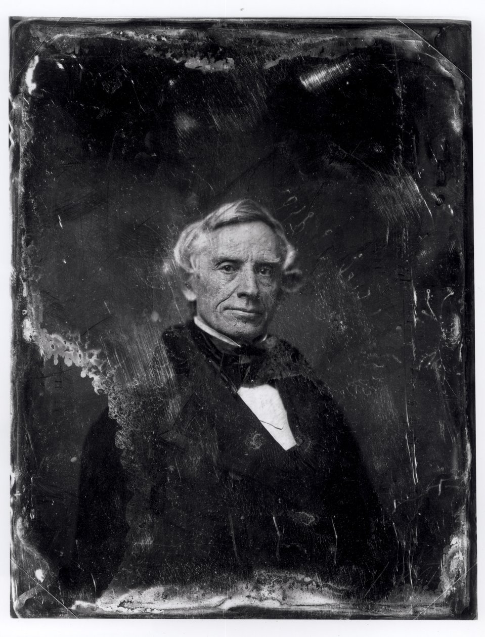Samuel Morse (1791-1872) kolem 1844-60 (daguerrotypie) od Mathew B. Brady