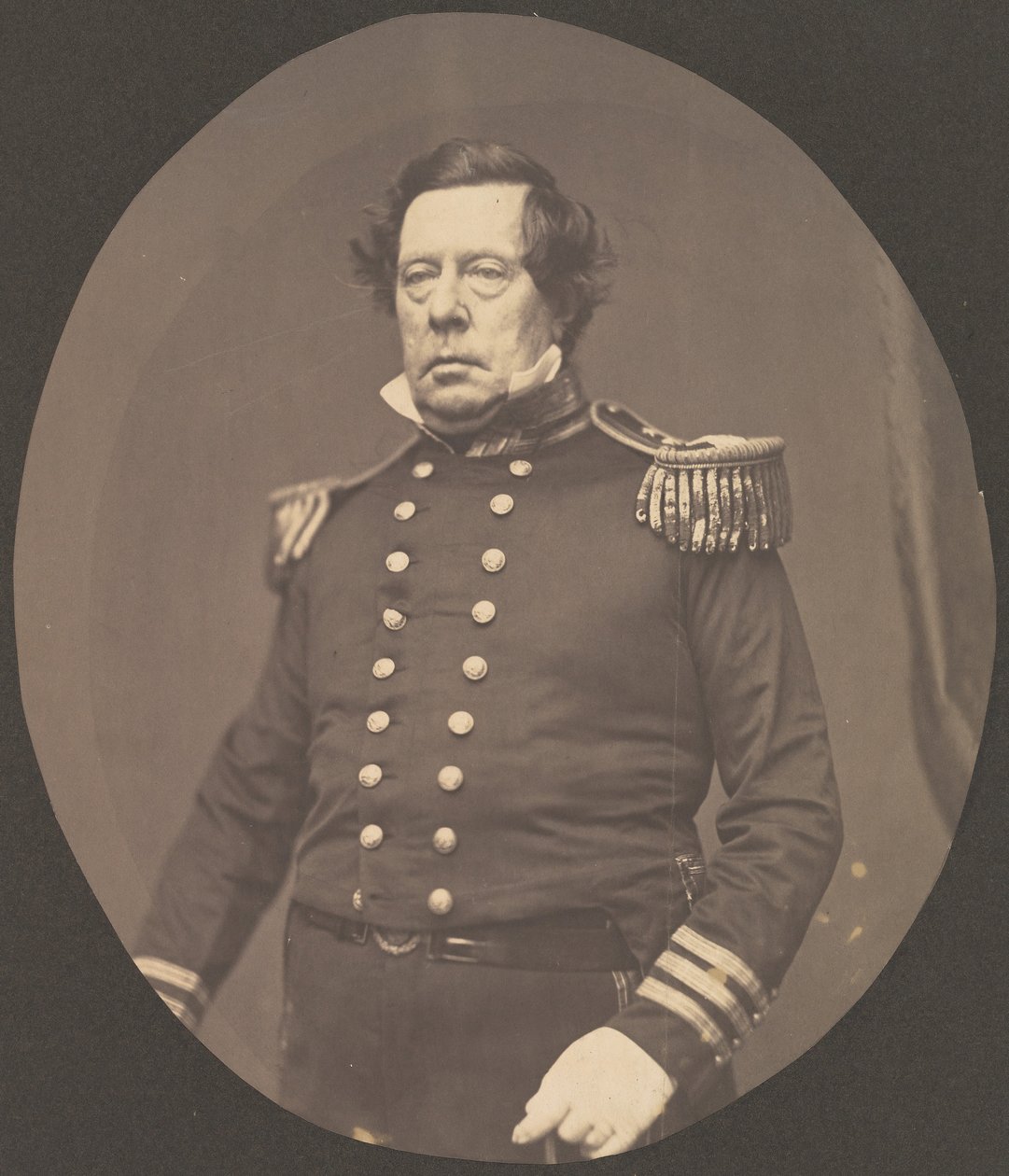 [Commodore Matthew Calbraith Perry], 1856-58. od Mathew Brady