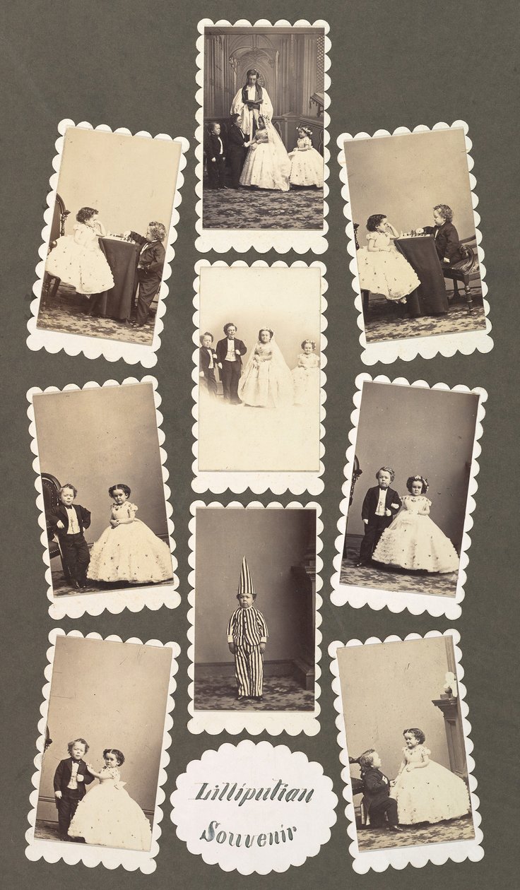 Liliputánský suvenýr, 1862-63. od Mathew Brady