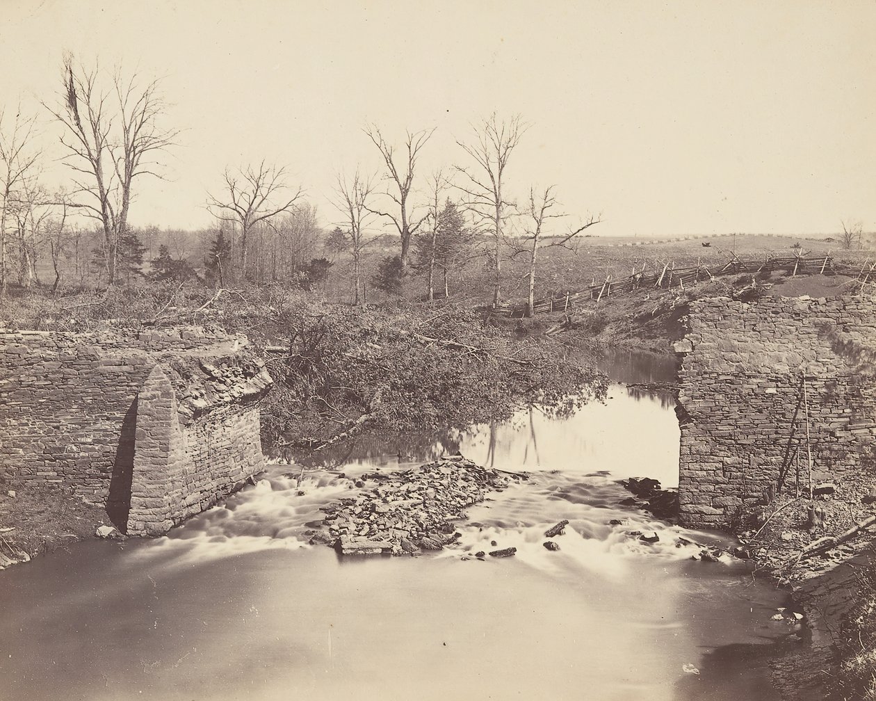 Kamenný most – Bull Run, 1862. od Mathew Brady