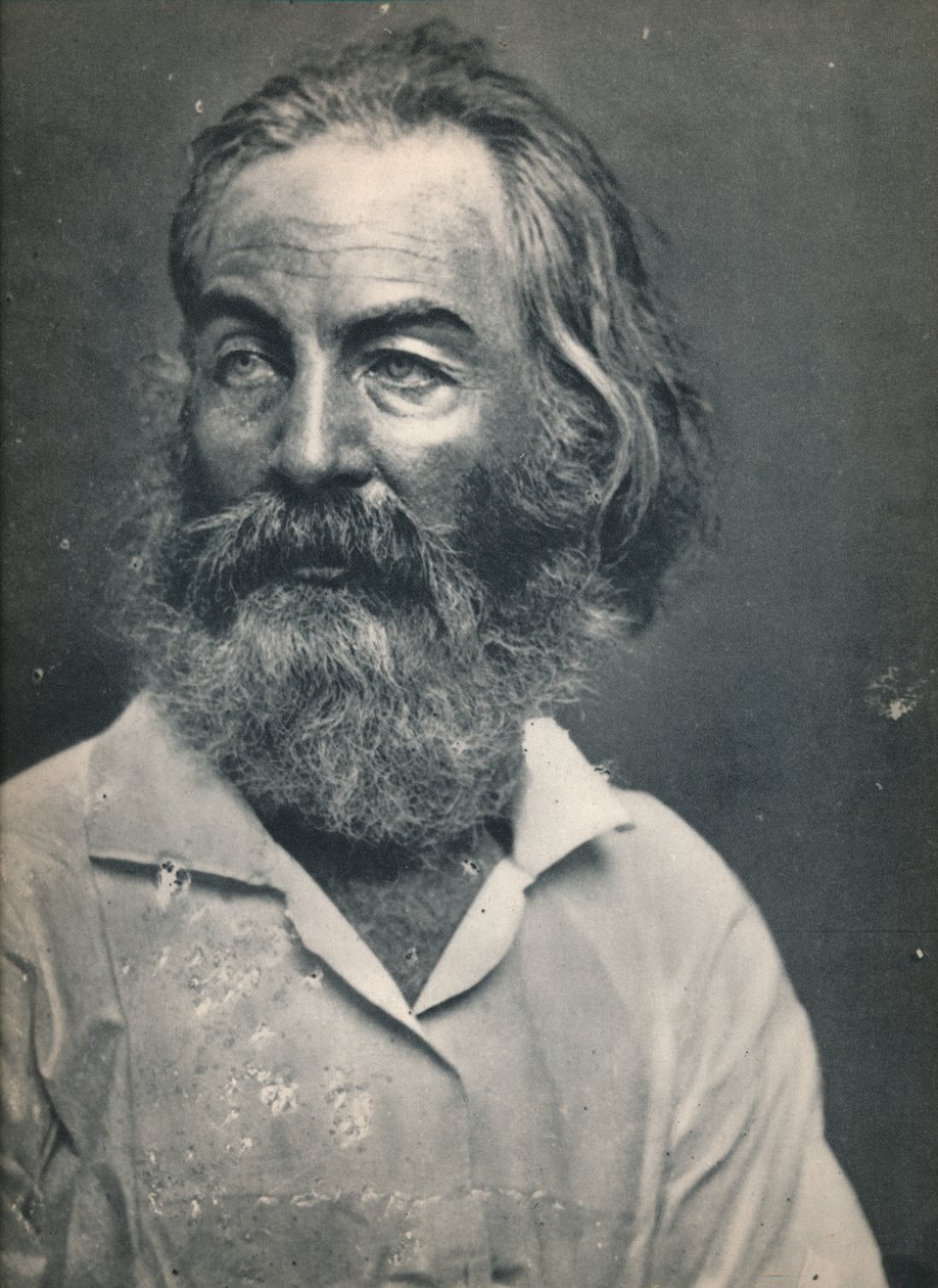 Walt Whitman, c1862, 1939 od Mathew B. Brady