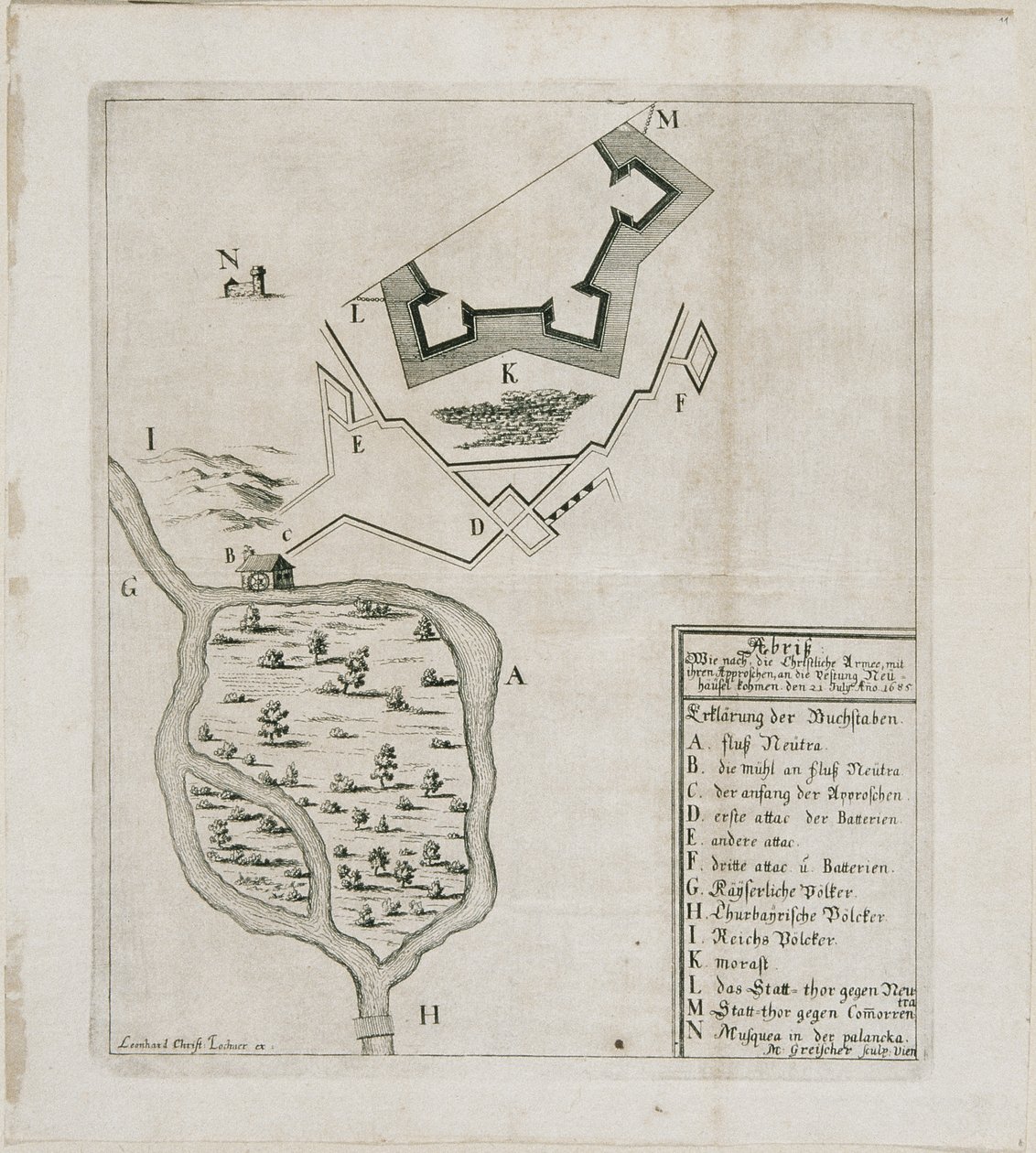 Pevnost Neuhäusl od Mathias Greischer