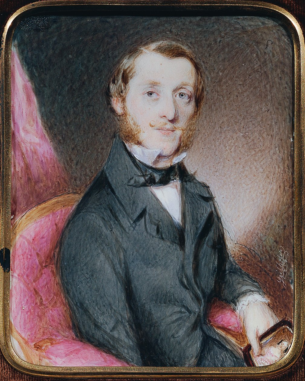 portrét gentlemana od Mathias Grilhofer