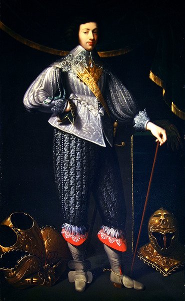 Henri Coiffier-Ruze dEffiat (1620-42) markýz de Cinq-Mars, kolem 1640 od Mathieu Le Nain
