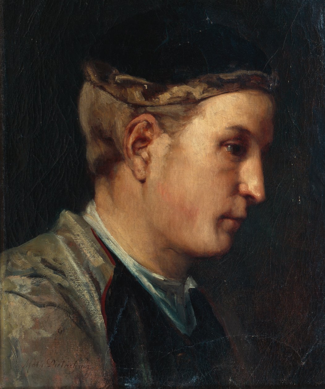 Hlava chlapce od Mathilde Dietrichson