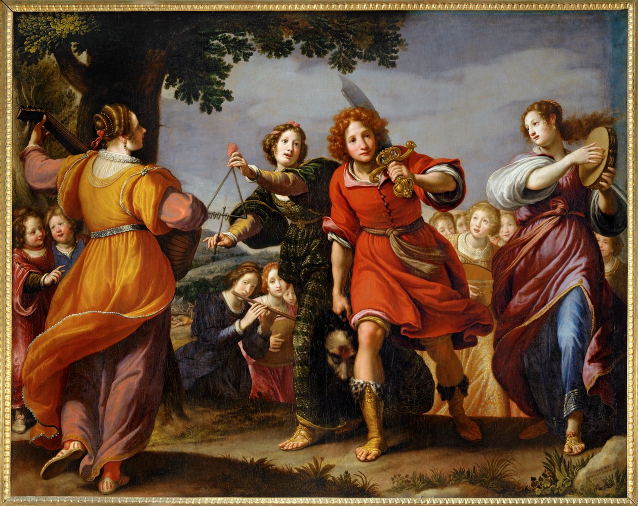 Davidův triumf ... od Matteo Rosselli