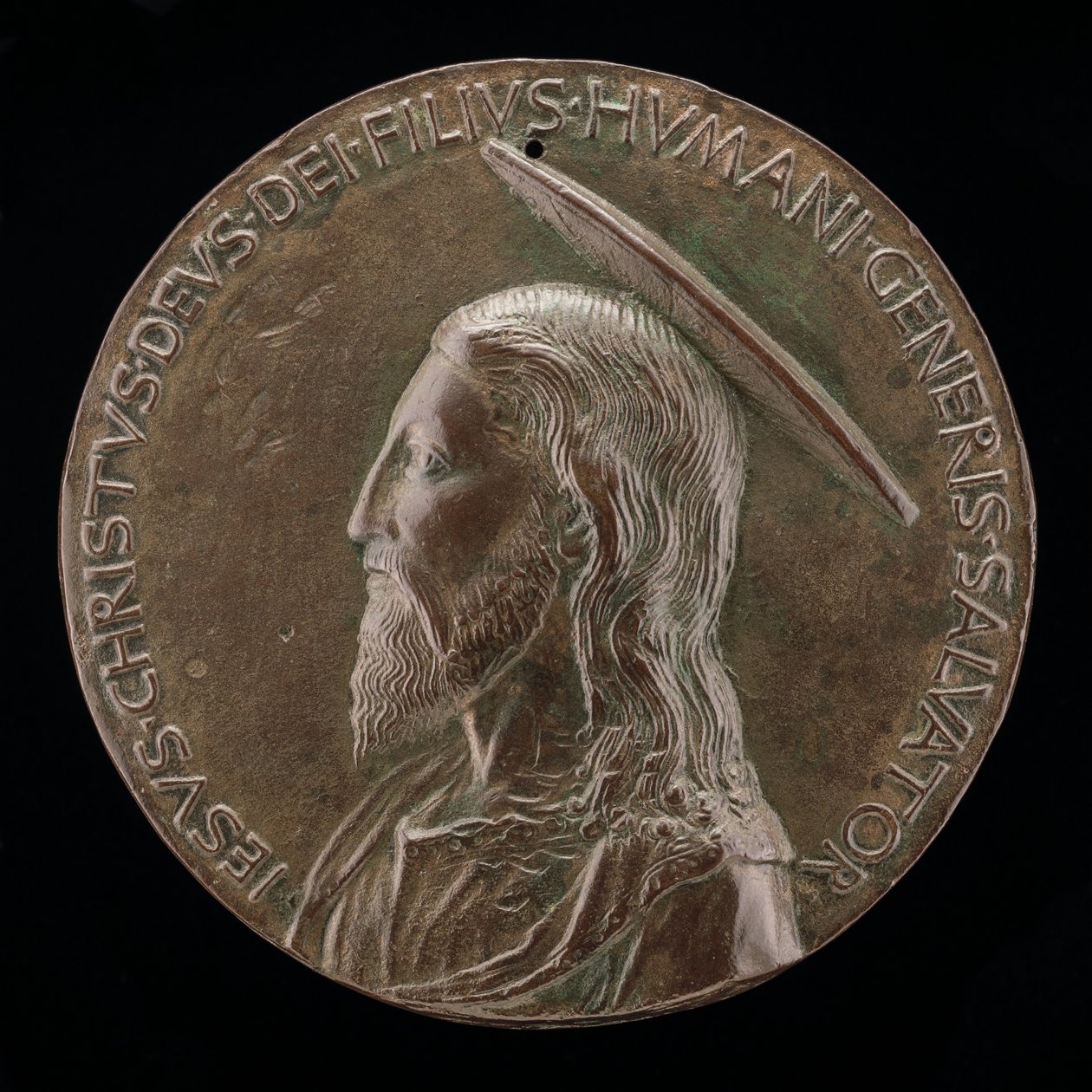 Ježíš Kristus [avers], 14461450. od Matteo di Andrea de Pasti