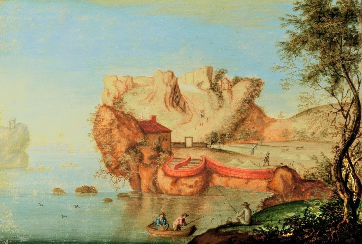 Antropomorfní krajina od Matthäus Merian der Jüngere