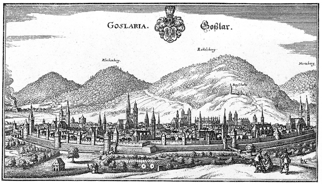Goslar od Matthaus Merian