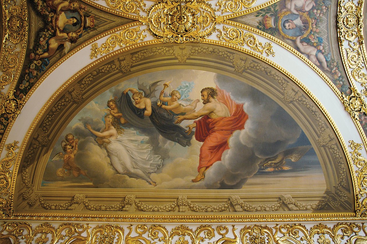 Jupiter s Amorem a Venuší od Matthew Cotes Wyatt