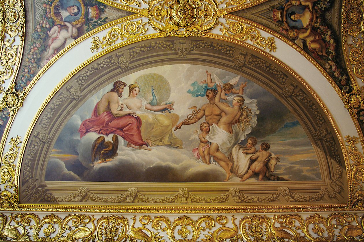 Mýtus o Jupiteru a Juno, Elizabeth Saloon od Matthew Cotes Wyatt