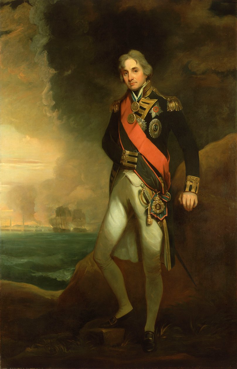 Kontradmirál Horatio Nelson od Matthew (attr.to) Shepperson