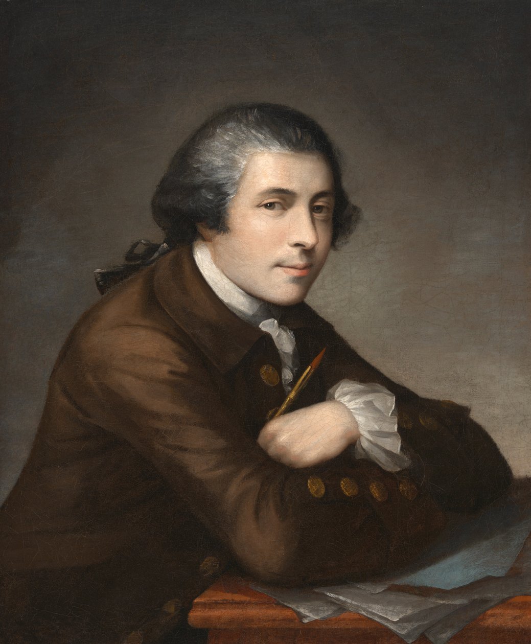Autoportrét Matthew Pratt, 1764. od Matthew Pratt