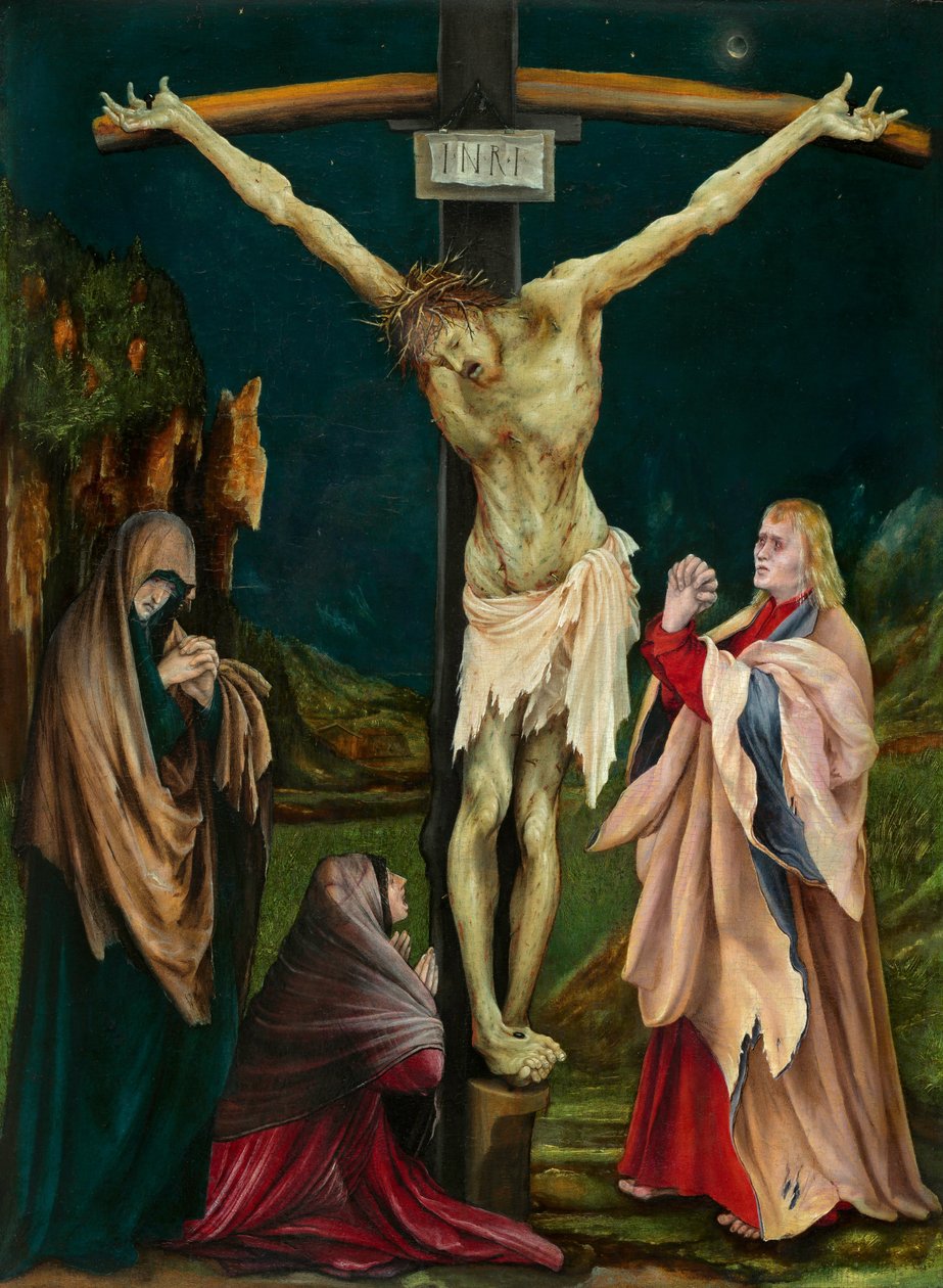 Malé ukřižování od Matthias Grünewald