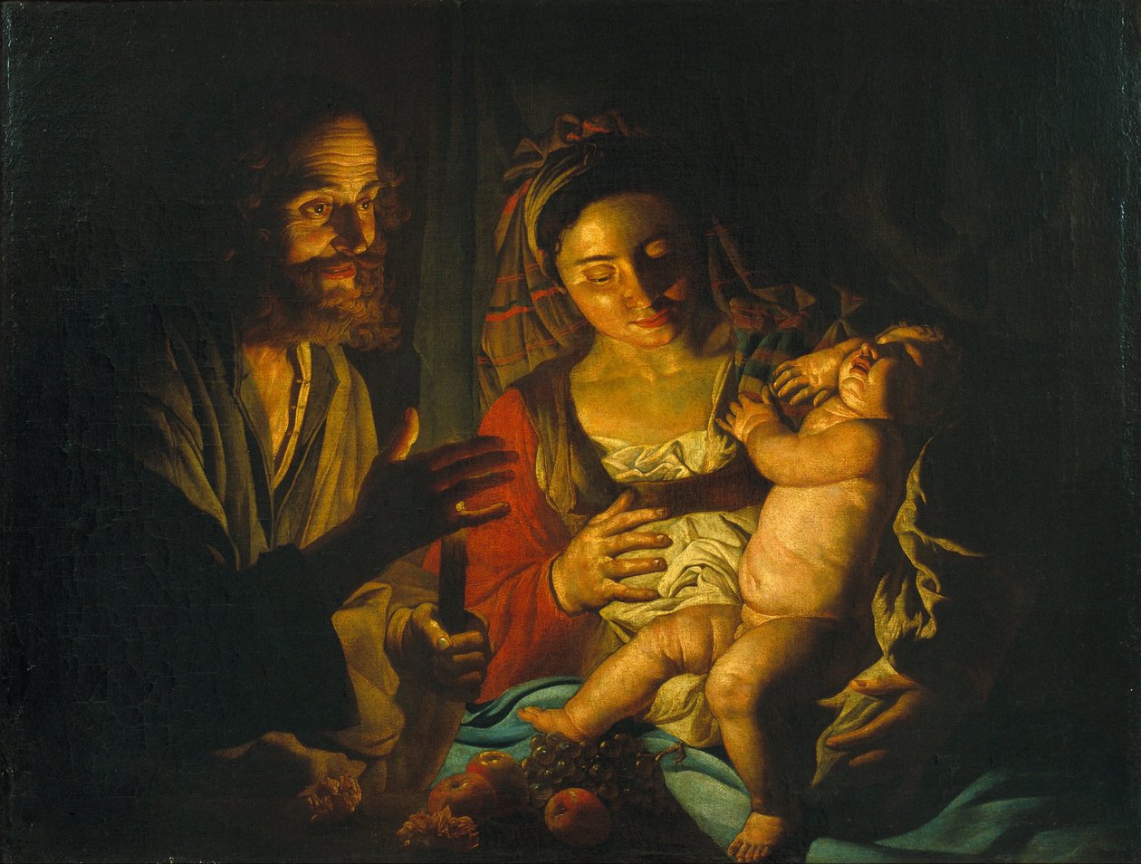 Svatá rodina od Matthias Stom