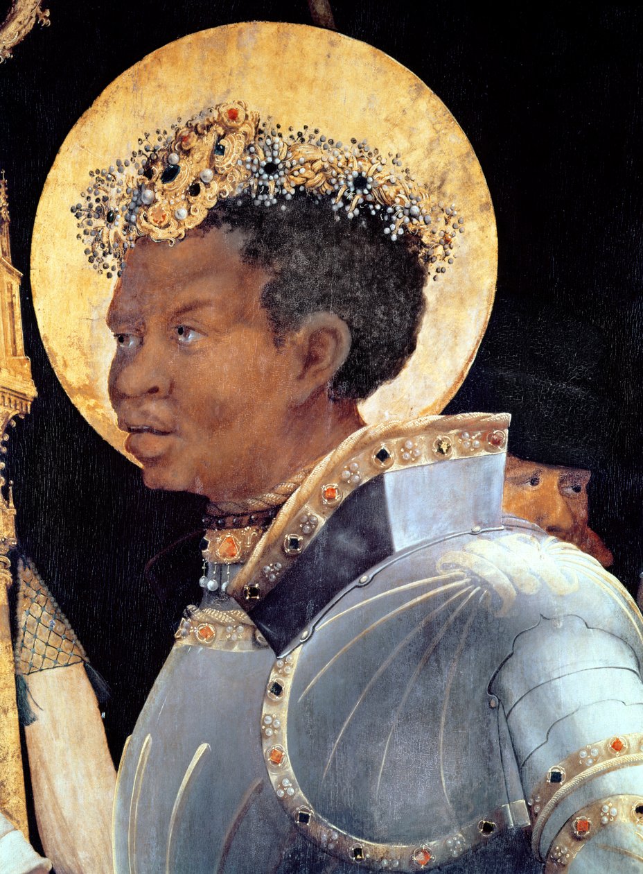 St. Maurice (detail) od Matthias Grünewald