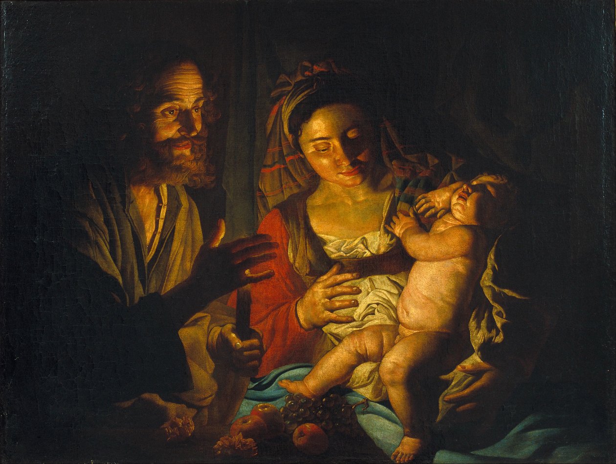 Svatá rodina od Matthias Stomer