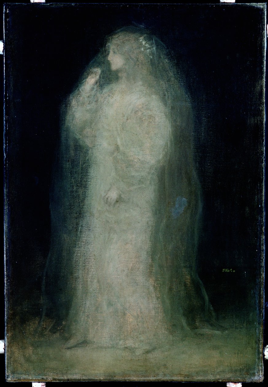 Nevěsta nebo nováček, který bere závoj, c.1887 od Matthijs Maris