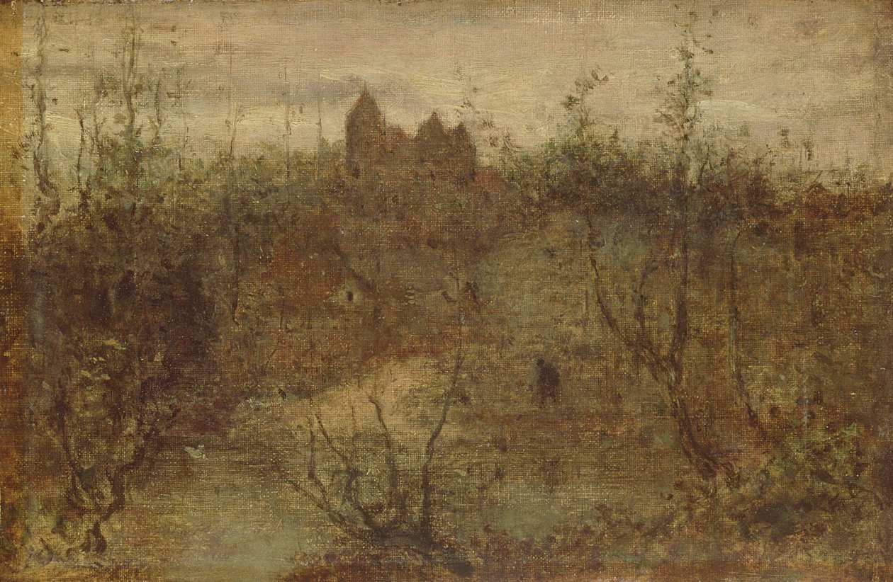 Zakletý hrad, cca 1887 od Matthijs Maris
