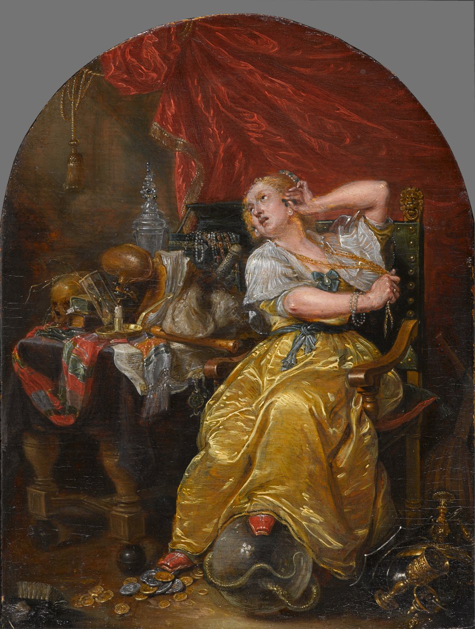 Alegorie marnosti od Matthijs van den Bergh