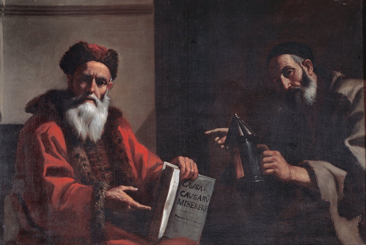 Diogenes a Platón od Mattia Preti