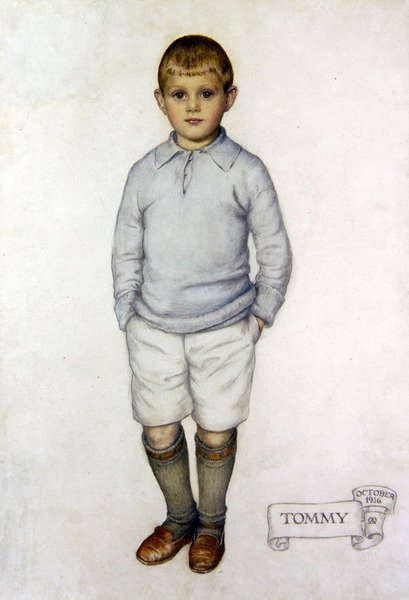 Portrét Tommyho od Maud Tindal Atkinson
