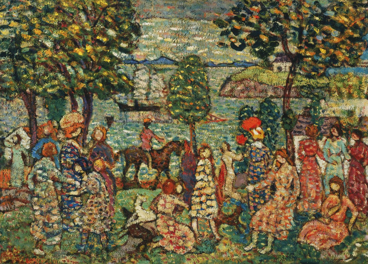 Fantasy od Maurice Brazil Prendergast
