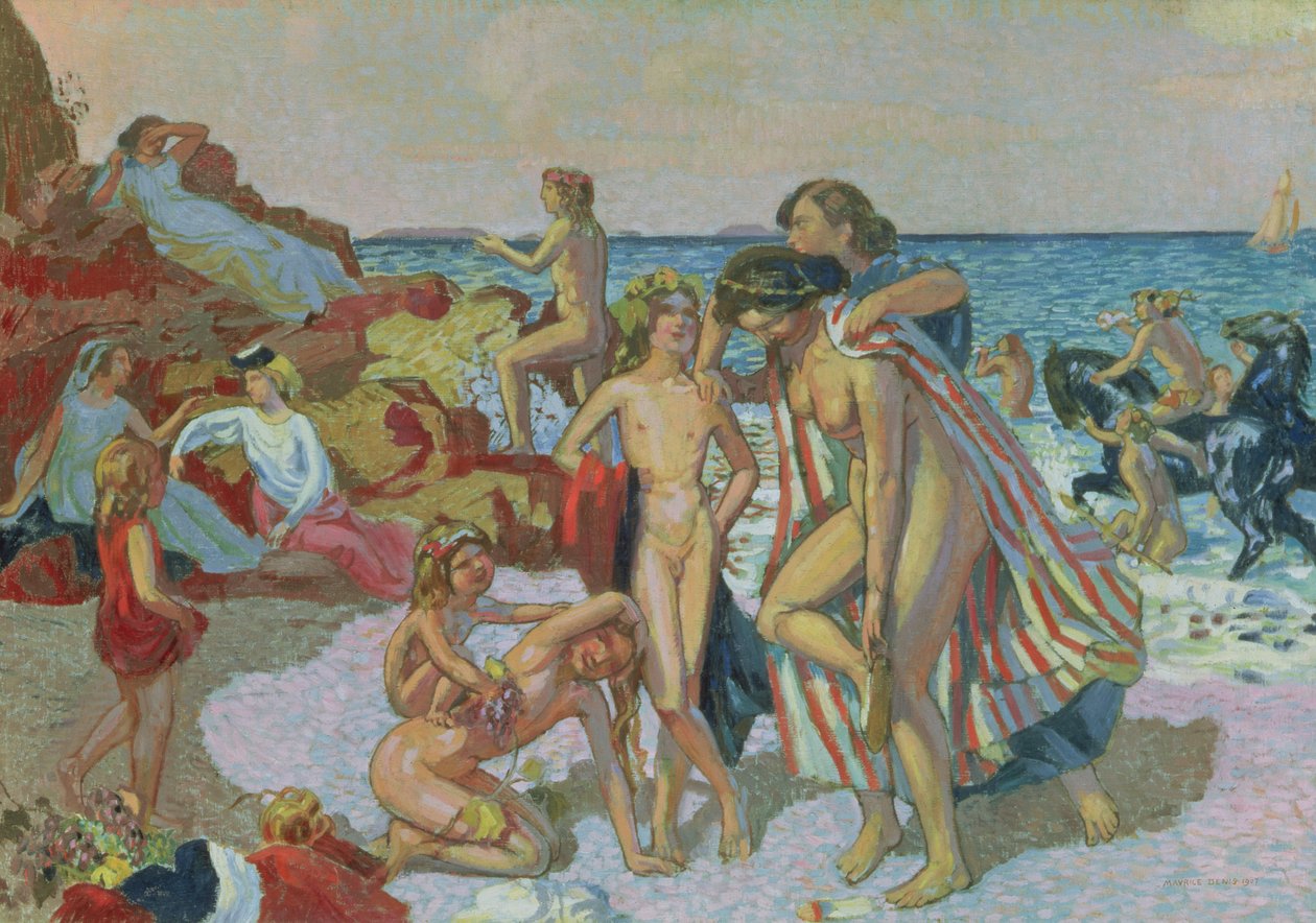 Bacchus a Ariadne, 1907 od Maurice Denis