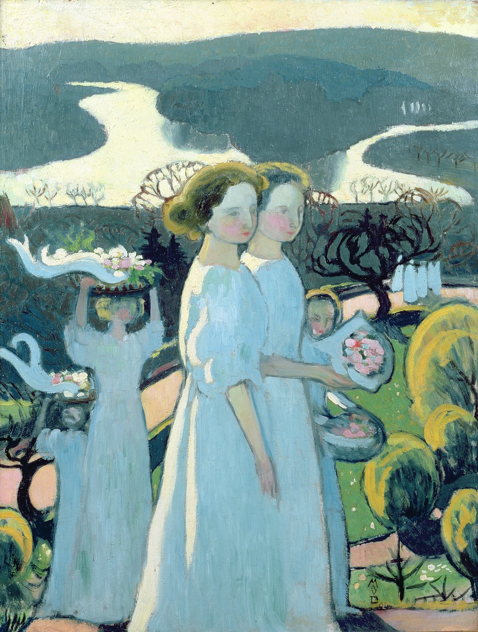 Velikonoční procesí od Maurice Denis