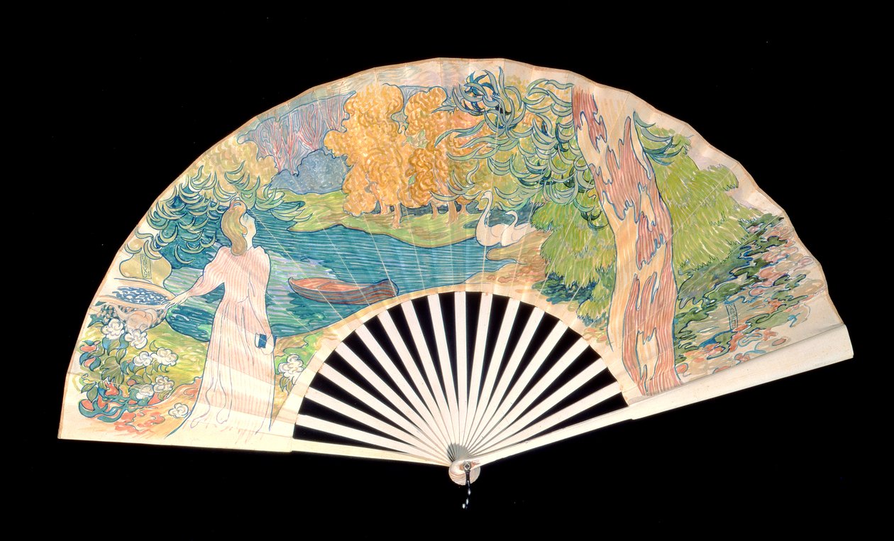 Zásnubní fanoušek, 1891 od Maurice Denis