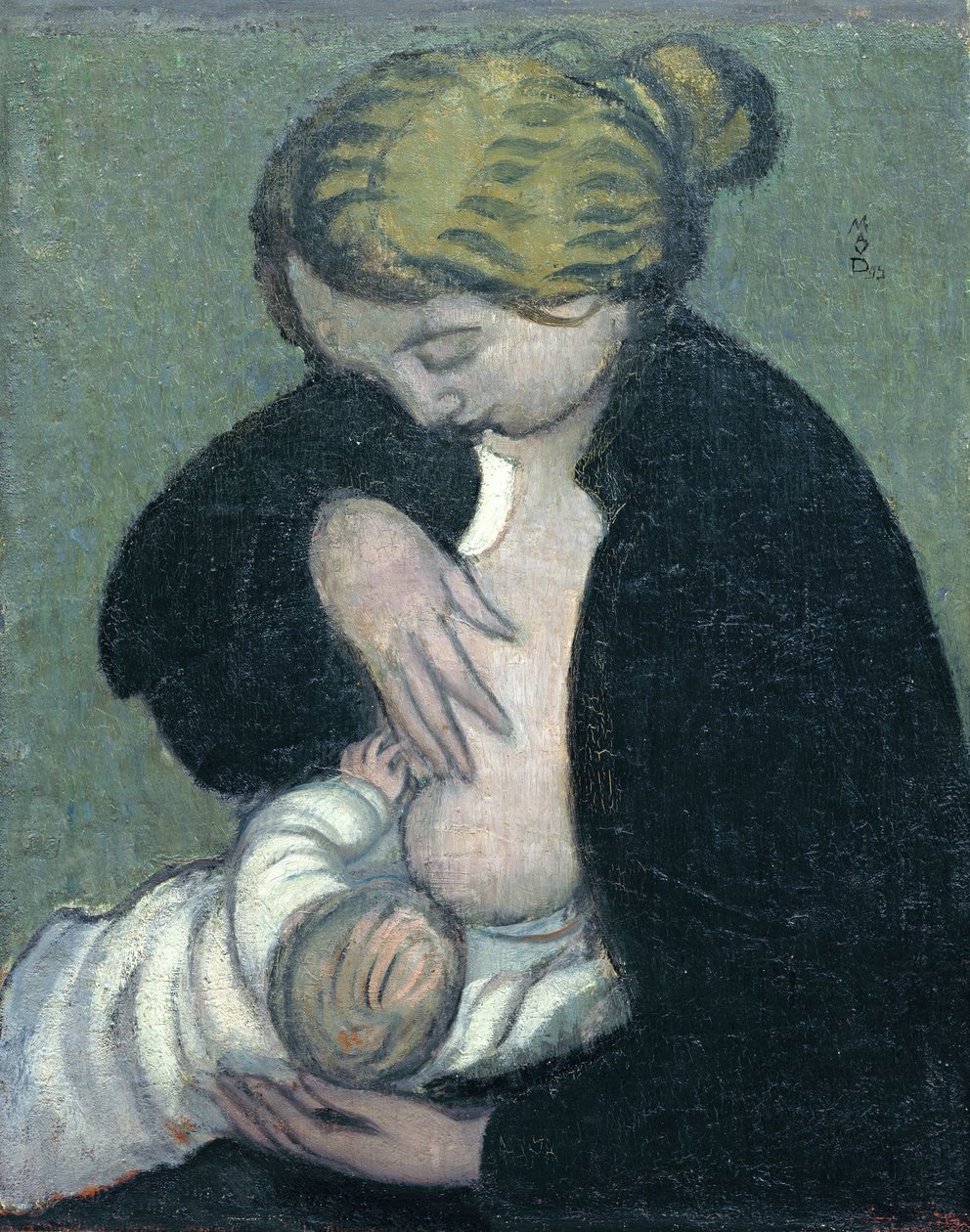 Matka v černé košili, 1895 od Maurice Denis