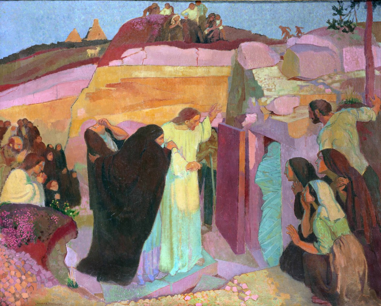 Vzkříšení Lazara, 1919 od Maurice Denis