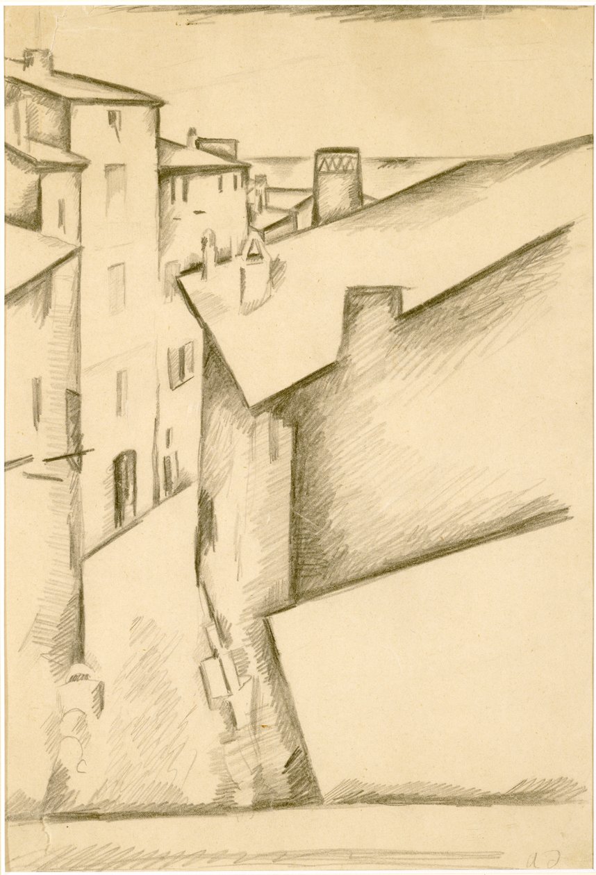 Bez názvu (grafit na papíře) od Maurice Denis
