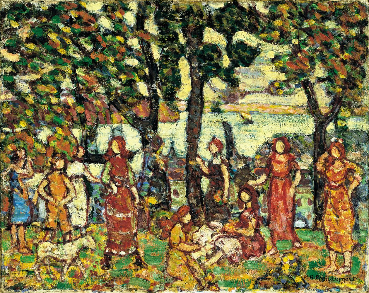 Podzim, ca. 1918-1923 od Maurice Brazil Prendergast
