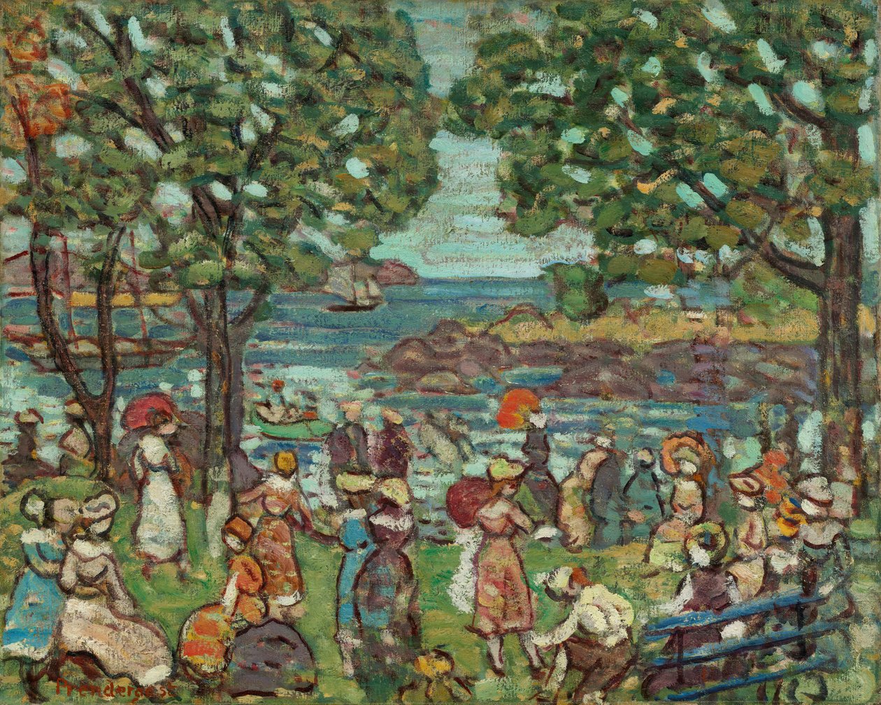 Salem Cove, c. 19151918. od Maurice Brazil Prendergast