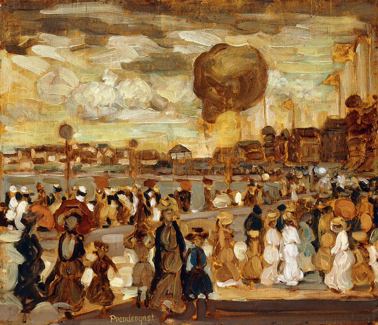 balon, od Maurice Brazil Prendergast
