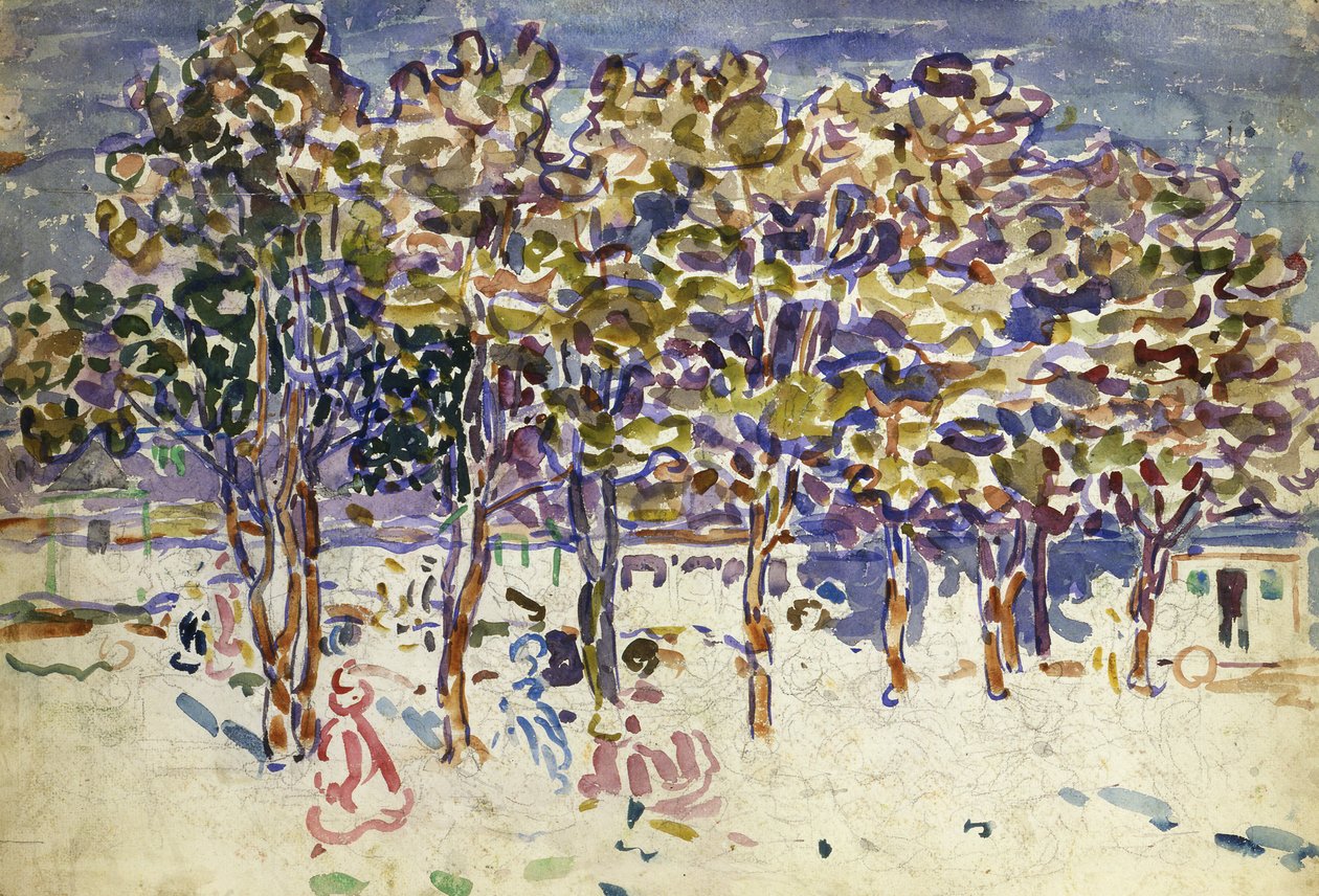Stromy, 1918. od Maurice Brazil Prendergast