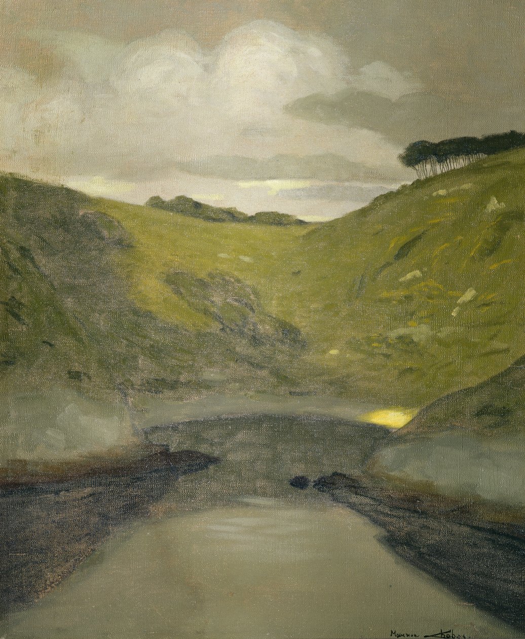 Krajina (olej na plátně) od Maurice Chabas