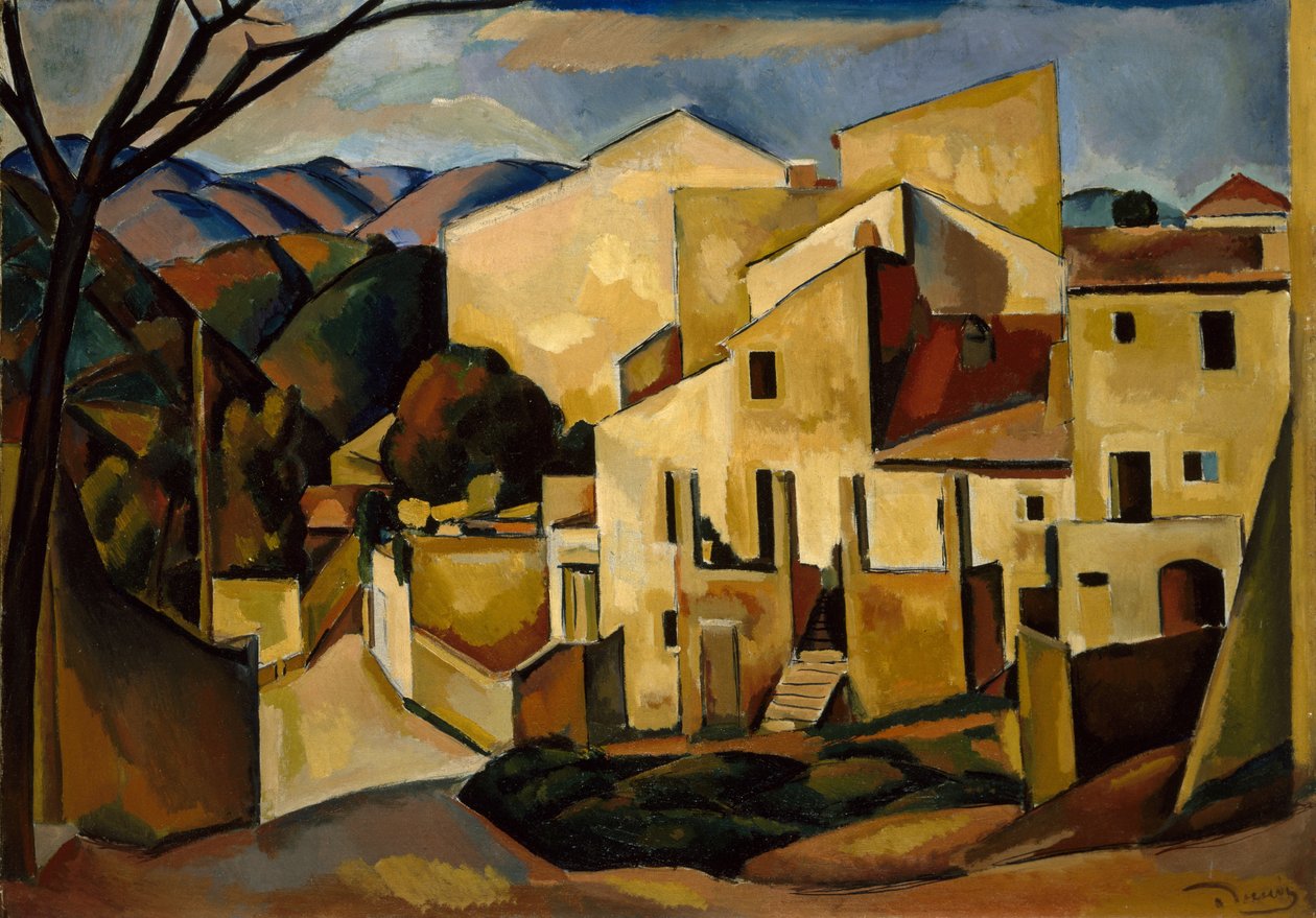 Cagnes, 1910 od Maurice Denis
