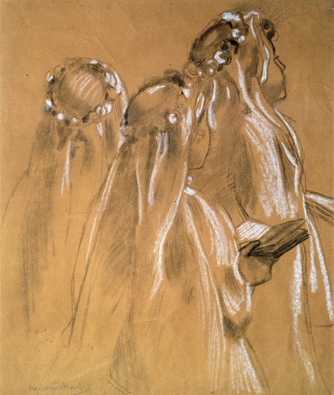 Dívky s girlandami, 1905-1906. od Maurice Denis