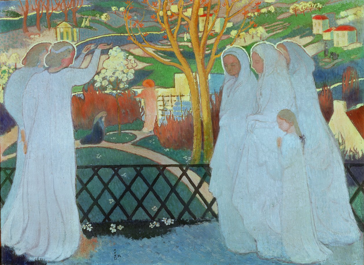 Svaté ženy u hrobu, 1894 od Maurice Denis