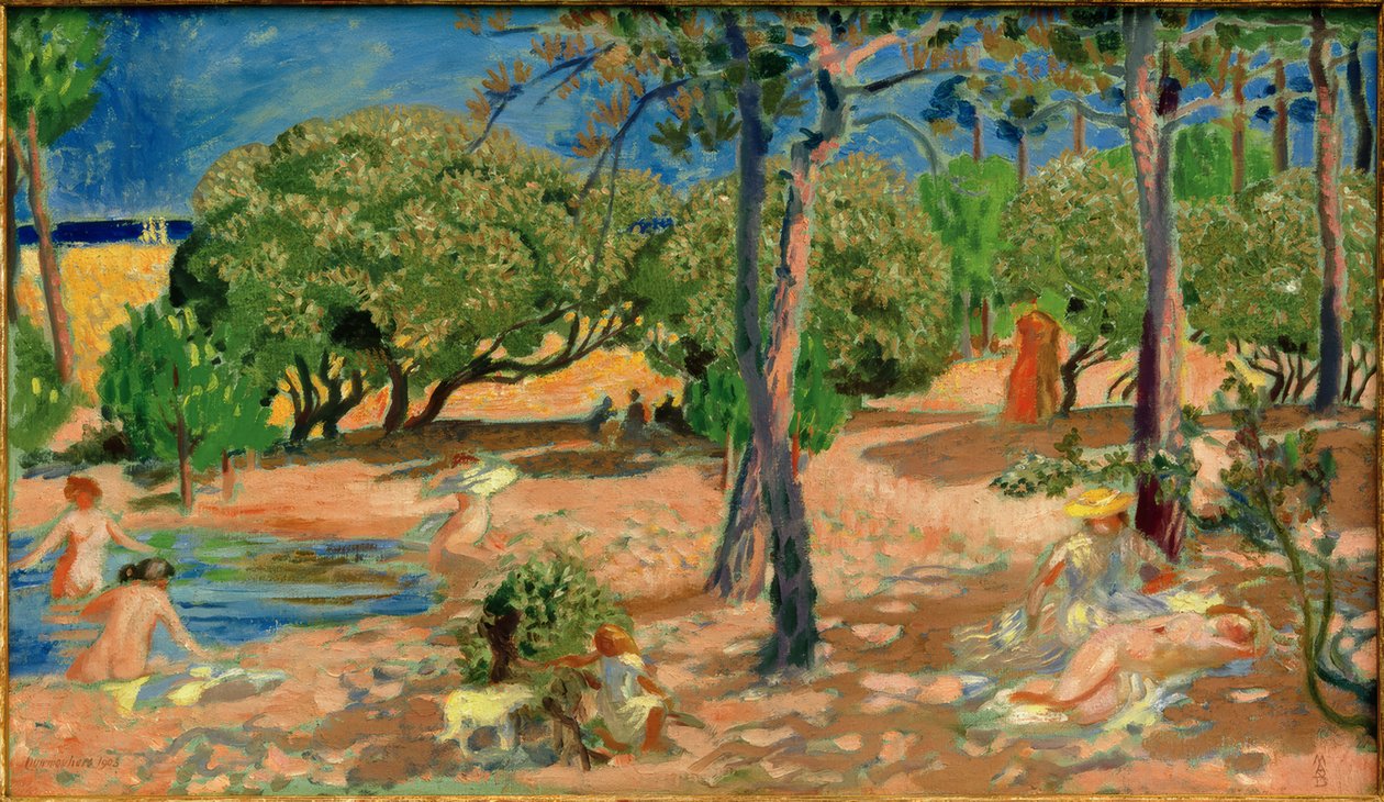Letní den na ostrově Noirmoutier od Maurice Denis