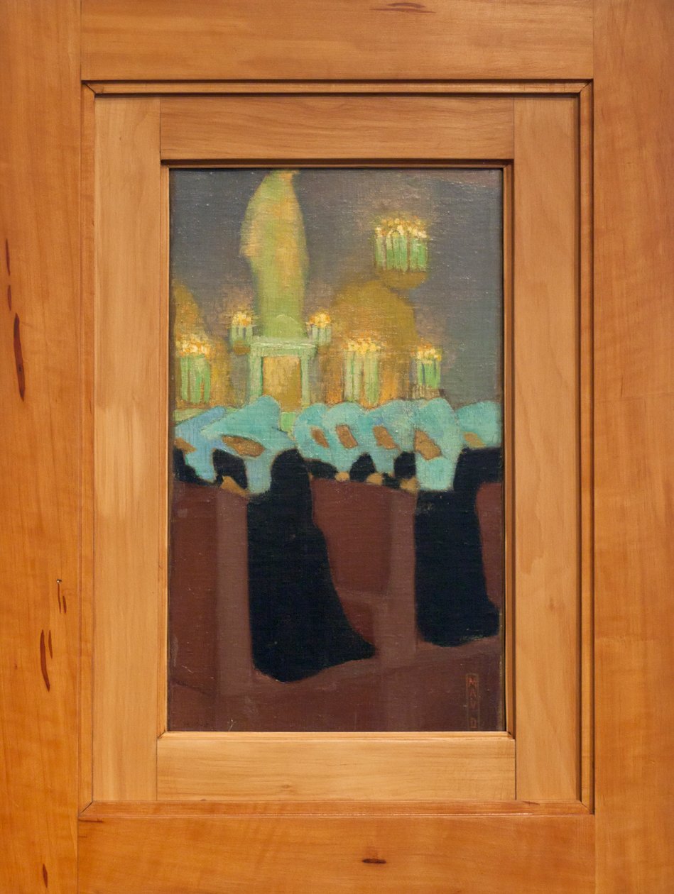 Ranní mše (modlitební sestry) od Maurice Denis